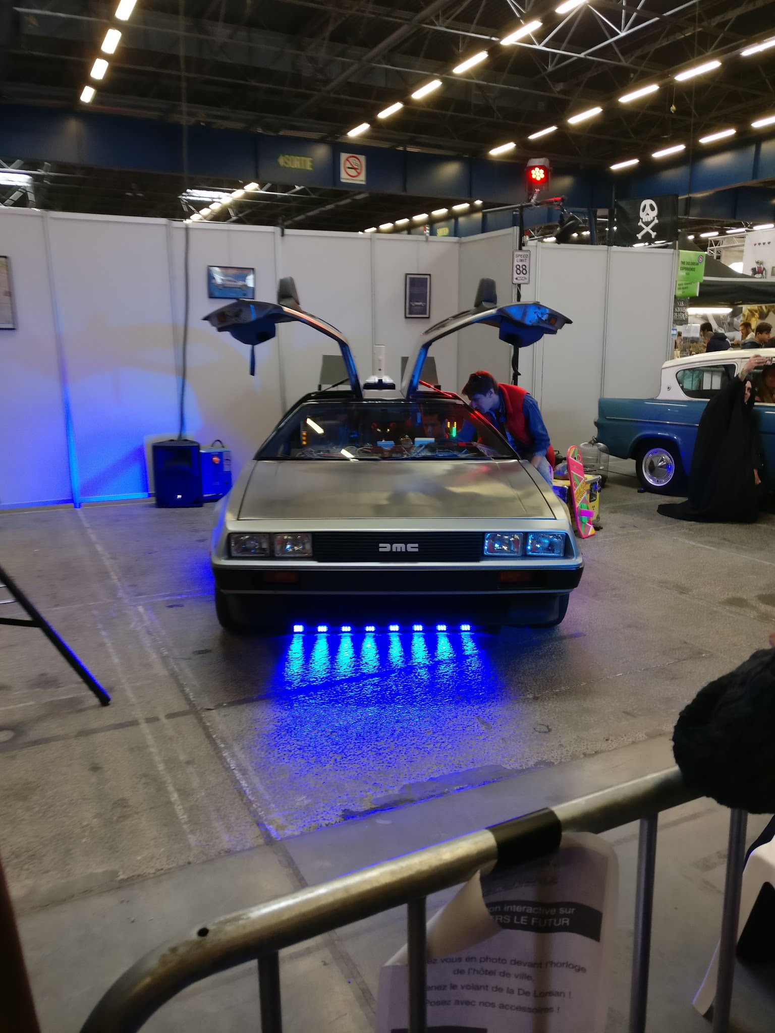 Monter dans la Doloreane pour de vrai